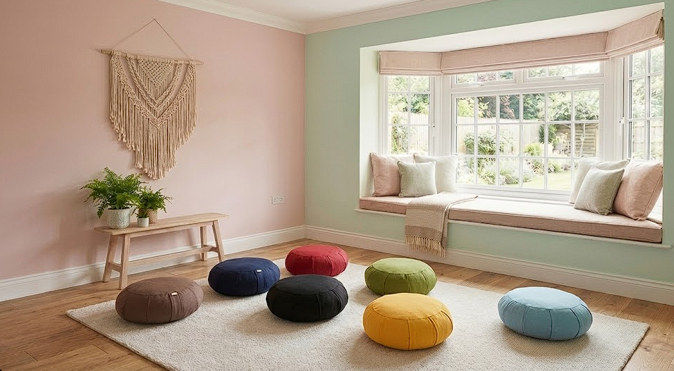 Cojín Zafu "Pumpkin" | Meditación Consciente