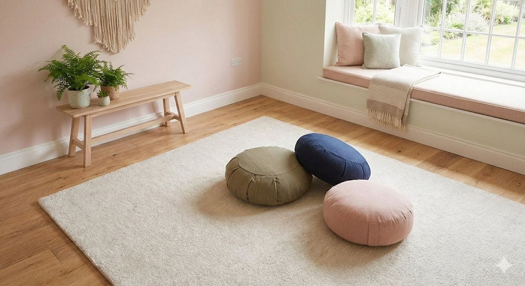 Cojín Zafu "Pumpkin" | Meditación Consciente