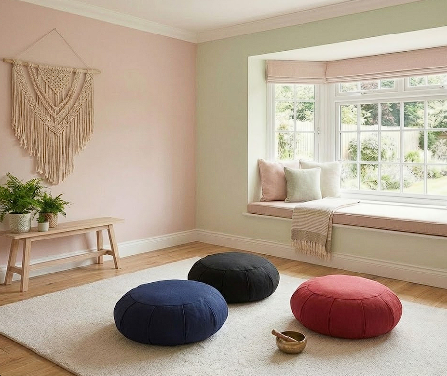 Cojín Zafu "Pumpkin" | Meditación Consciente